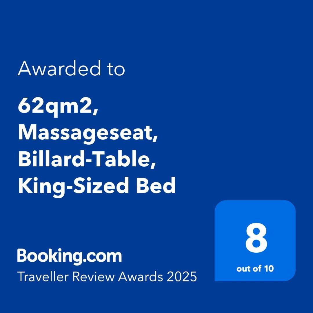 베를린 62Qm2, Massageseat, Billard-Table, King-Sized Bed 아파트 외부 사진